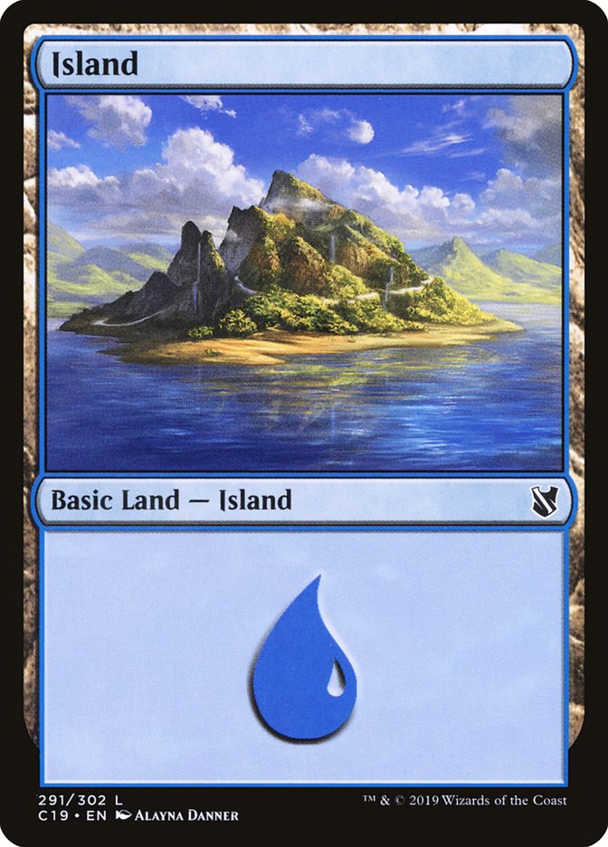 Island (291) [Commander 2019] | Card Citadel