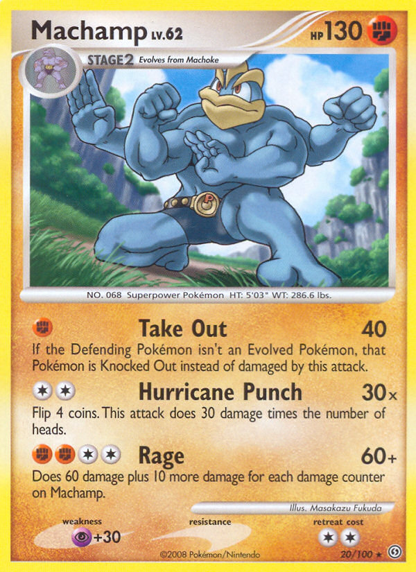 Machamp (20/100) [Diamond & Pearl: Stormfront] | Card Citadel