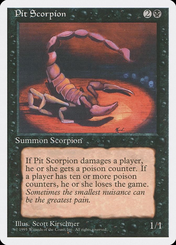 Pit Scorpion [Fourth Edition] | Card Citadel