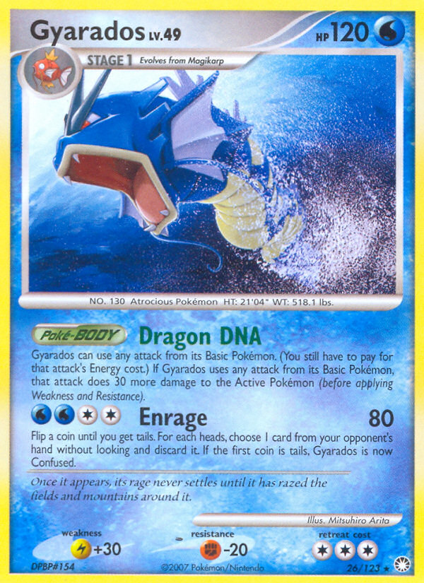 Gyarados (26/123) [Diamond & Pearl: Mysterious Treasures] | Card Citadel