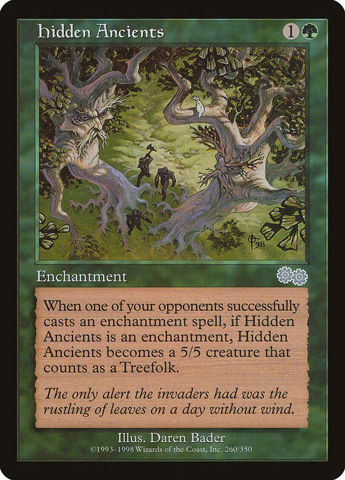 Hidden Ancients [Urza's Saga] | Card Citadel