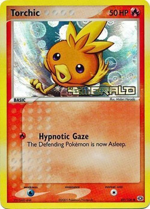 Torchic (69/106) (Stamped) [EX: Emerald] | Card Citadel