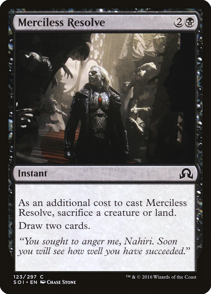 Merciless Resolve [Shadows over Innistrad] | Card Citadel