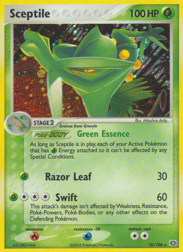 Sceptile (10/106) [EX: Emerald] | Card Citadel