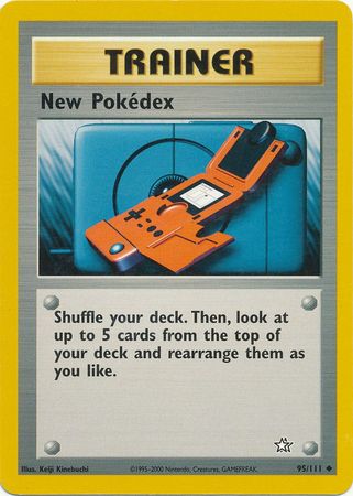 New Pokedex (95/111) [Neo Genesis Unlimited] | Card Citadel