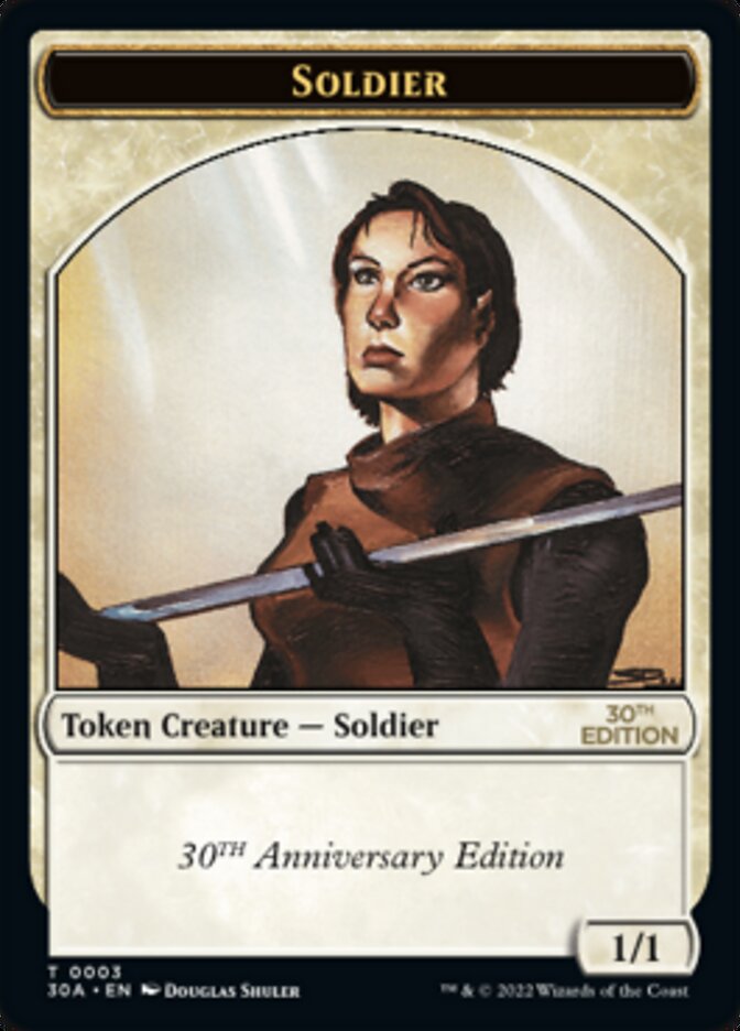 Soldier Token [30th Anniversary Tokens] | Card Citadel