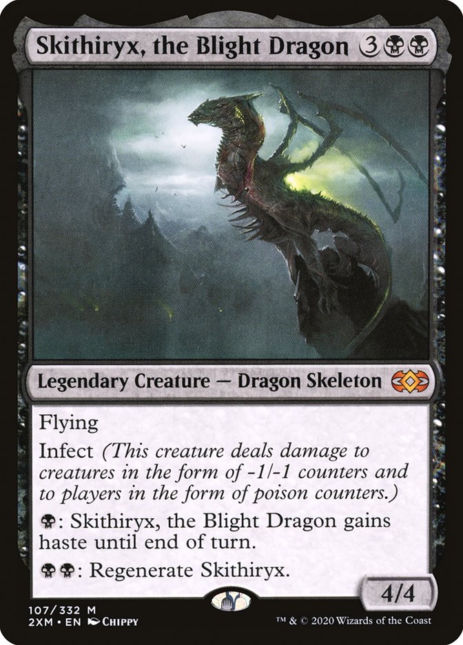 Skithiryx, the Blight Dragon [Double Masters] | Card Citadel
