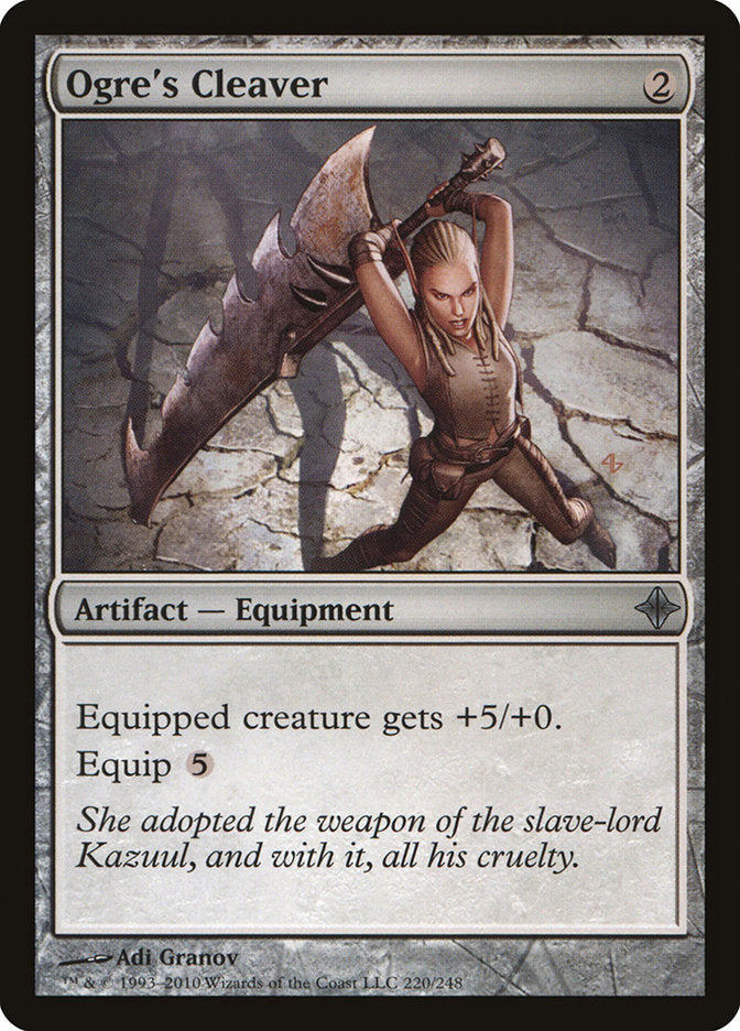 Ogre's Cleaver [Rise of the Eldrazi] | Card Citadel