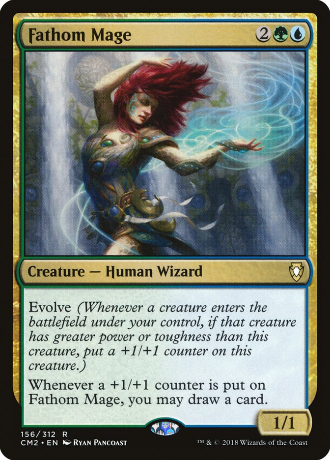 Fathom Mage [Commander Anthology Volume II] | Card Citadel