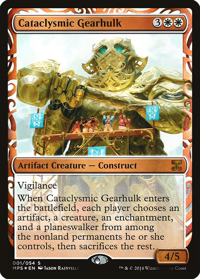 Cataclysmic Gearhulk [Kaladesh Inventions] | Card Citadel