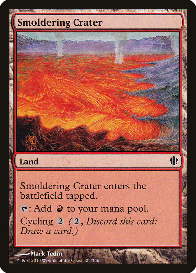 Smoldering Crater [Commander 2013] | Card Citadel