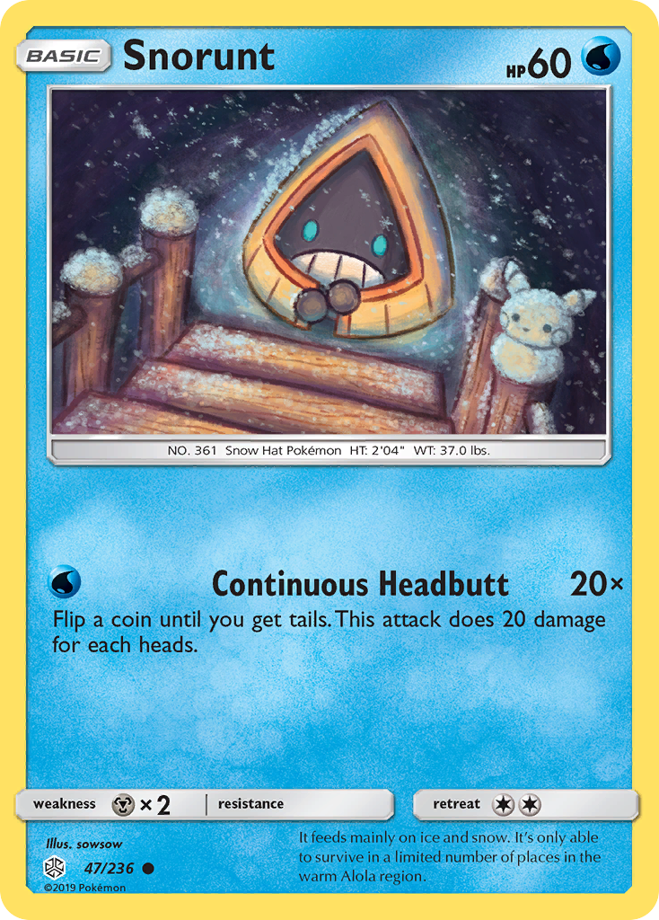 Snorunt (47/236) [Sun & Moon: Cosmic Eclipse] | Card Citadel