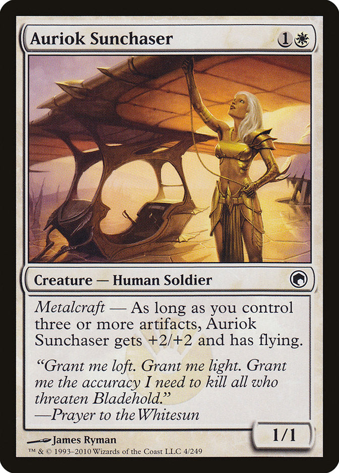 Auriok Sunchaser [Scars of Mirrodin] | Card Citadel