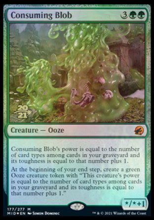 Consuming Blob [Innistrad: Midnight Hunt Prerelease Promos] | Card Citadel