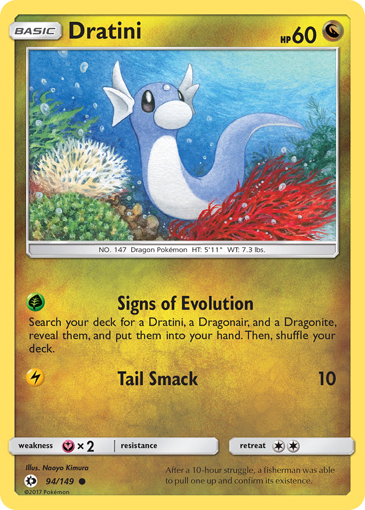 Dratini (94/149) [Sun & Moon: Base Set] | Card Citadel