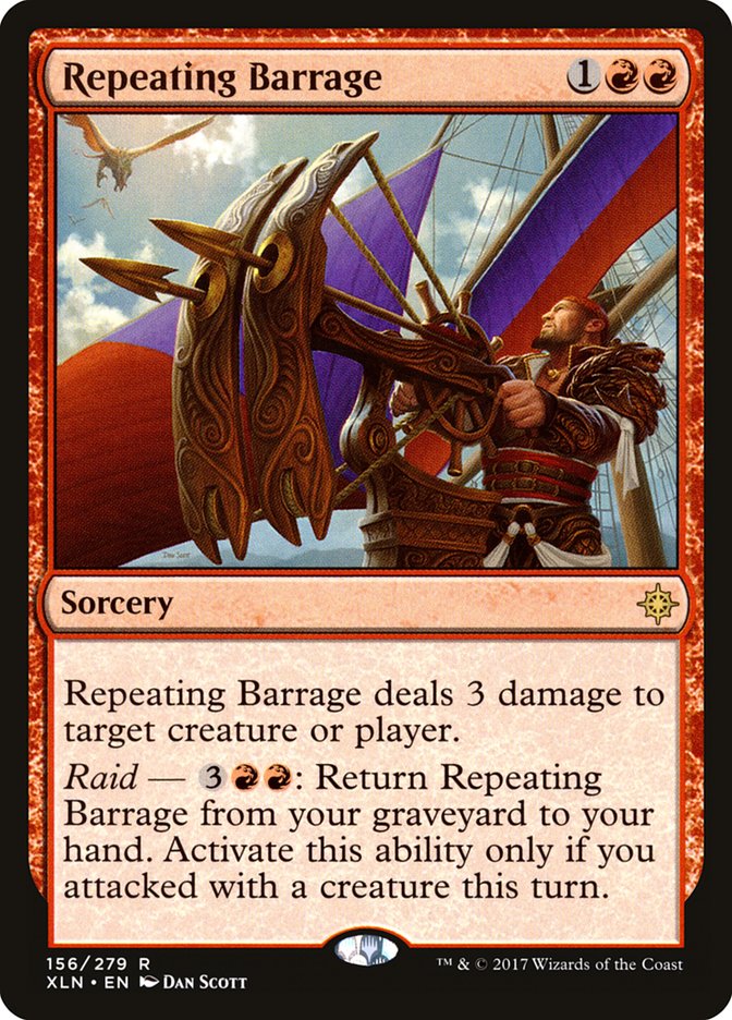 Repeating Barrage [Ixalan] | Card Citadel