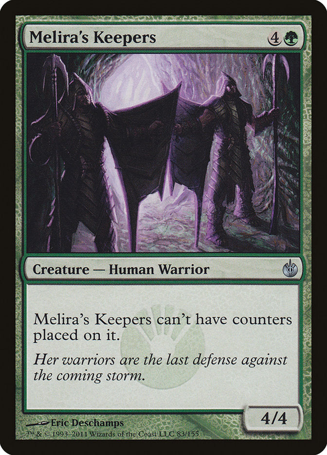 Melira's Keepers [Mirrodin Besieged] | Card Citadel