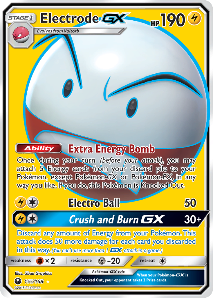 Electrode GX (155/168) [Sun & Moon: Celestial Storm] | Card Citadel