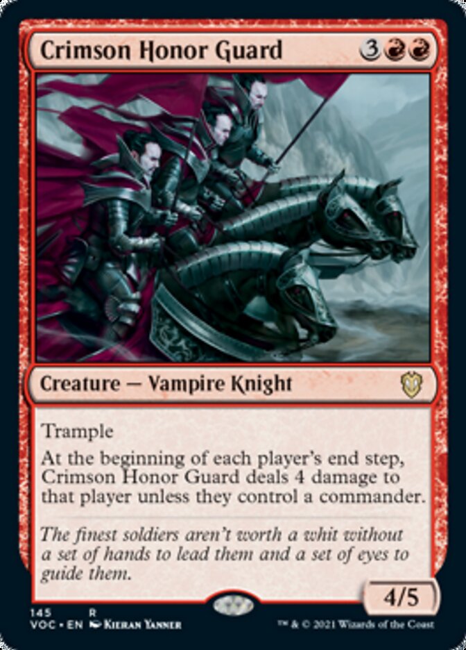 Crimson Honor Guard [Innistrad: Crimson Vow Commander] | Card Citadel
