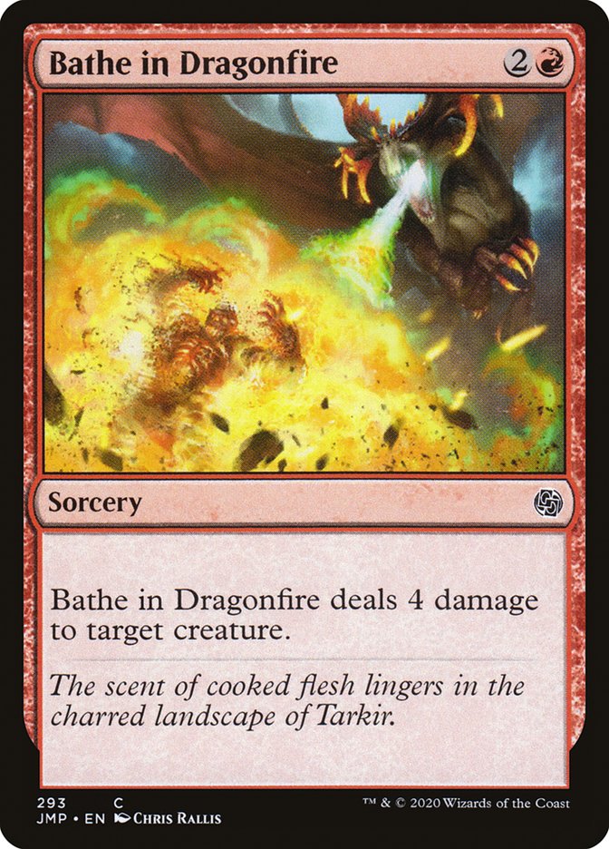 Bathe in Dragonfire [Jumpstart] | Card Citadel