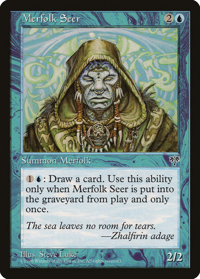 Merfolk Seer [Mirage] | Card Citadel