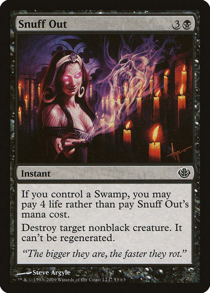 Snuff Out [Duel Decks: Garruk vs. Liliana] | Card Citadel