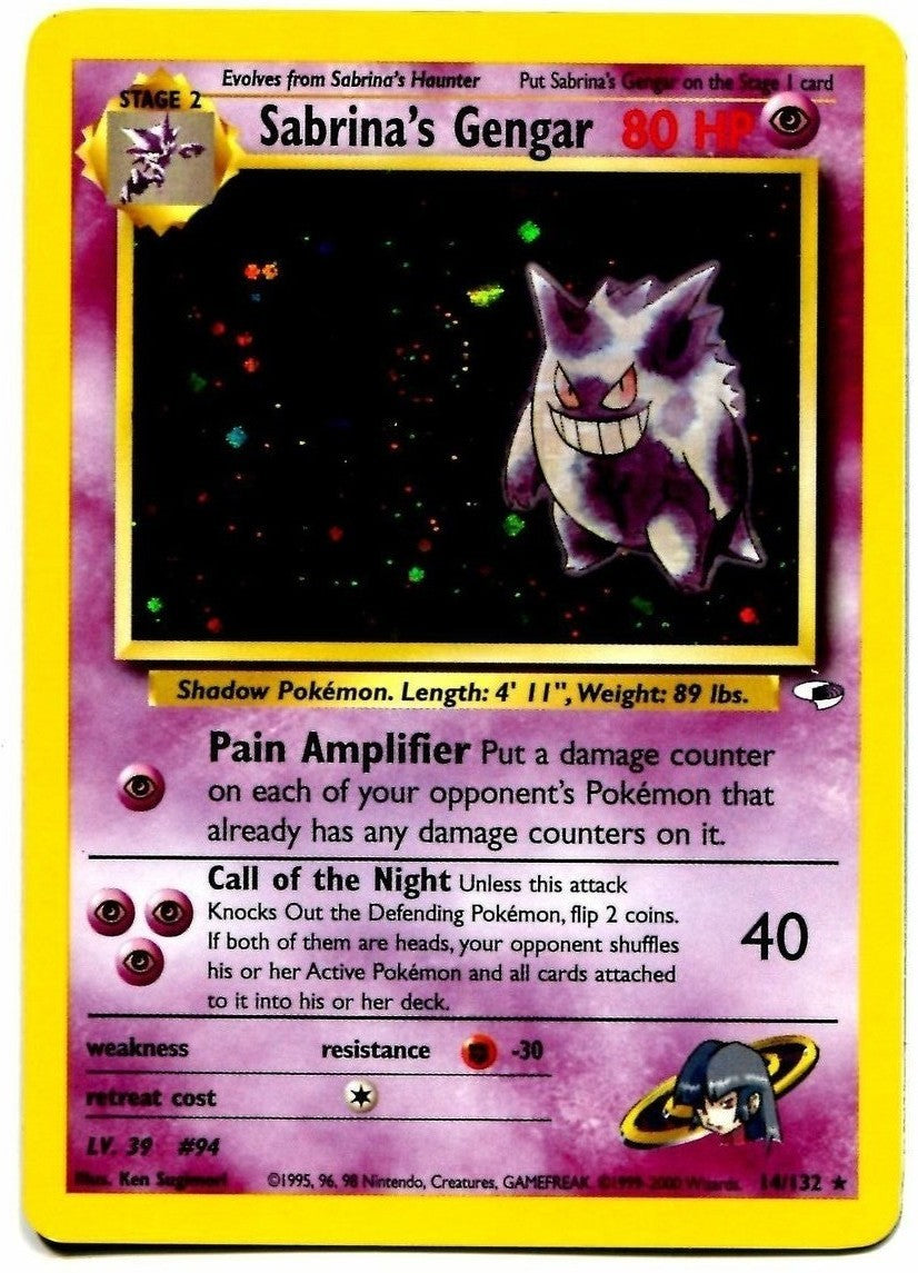 Sabrina's Gengar (14/132) [Gym Heroes Unlimited] | Card Citadel
