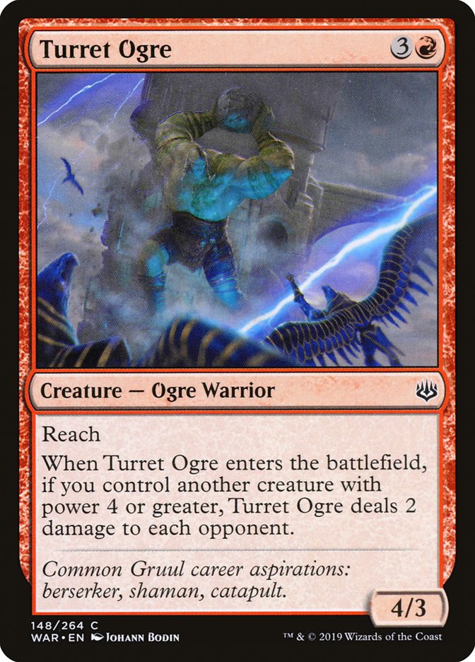 Turret Ogre [War of the Spark] | Card Citadel