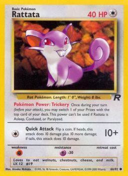 Rattata (66/82) [Team Rocket Unlimited] | Card Citadel