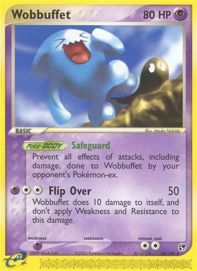 Wobbuffet (26/100) [EX: Sandstorm] | Card Citadel