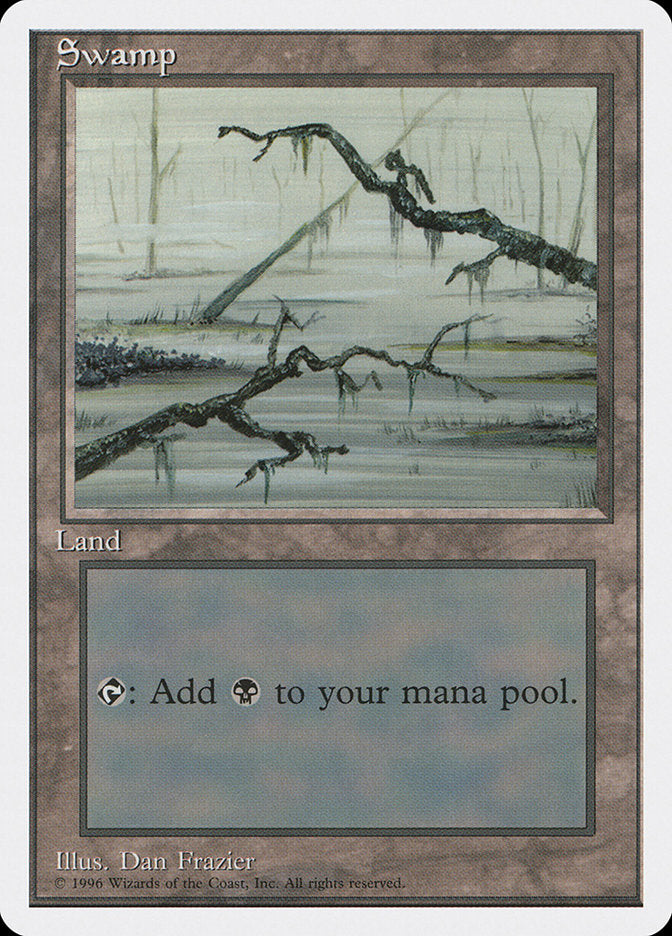 Swamp (Gray Water, Light Fog) [Introductory Two-Player Set] | Card Citadel