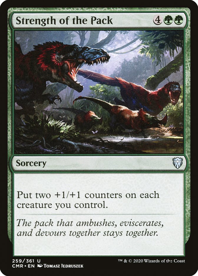 Strength of the Pack [Commander Legends] | Card Citadel
