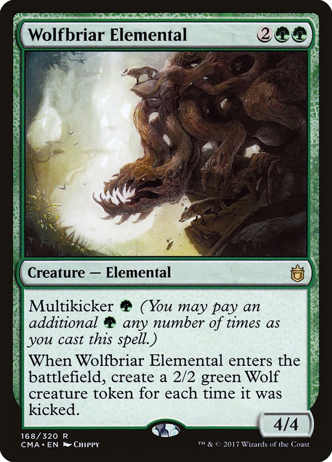 Wolfbriar Elemental [Commander Anthology] | Card Citadel