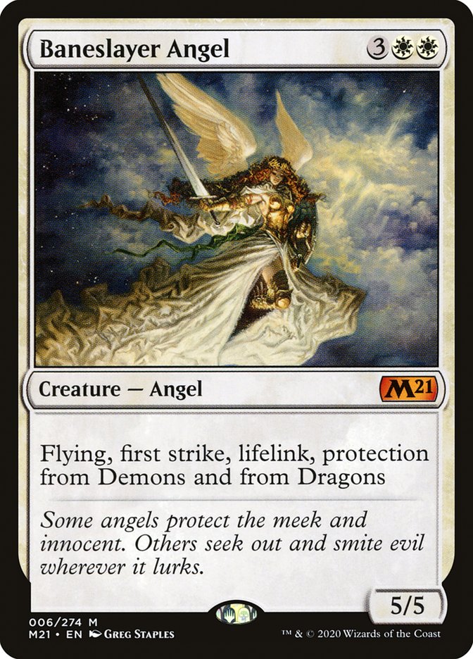 Baneslayer Angel [Core Set 2021] | Card Citadel