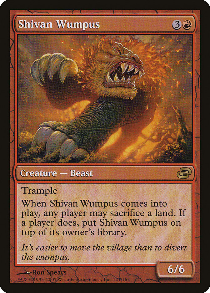 Shivan Wumpus [Planar Chaos] | Card Citadel