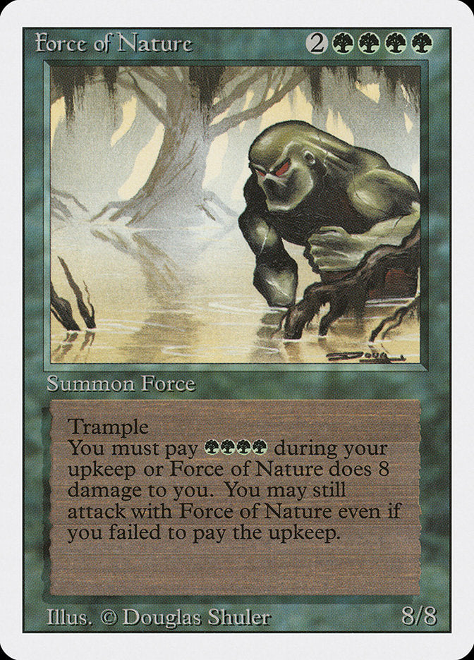 Force of Nature [Revised Edition] | Card Citadel