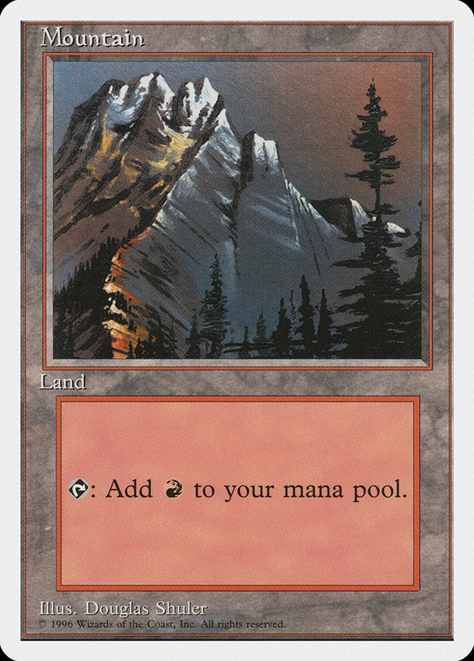 Mountain (Red Sky in the Top Right) [Introductory Two-Player Set] | Card Citadel