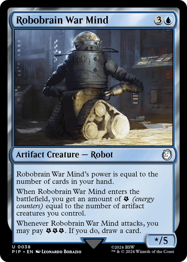 Robobrain War Mind [Fallout] | Card Citadel