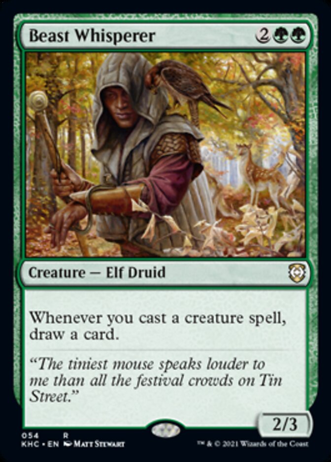 Beast Whisperer [Kaldheim Commander] | Card Citadel