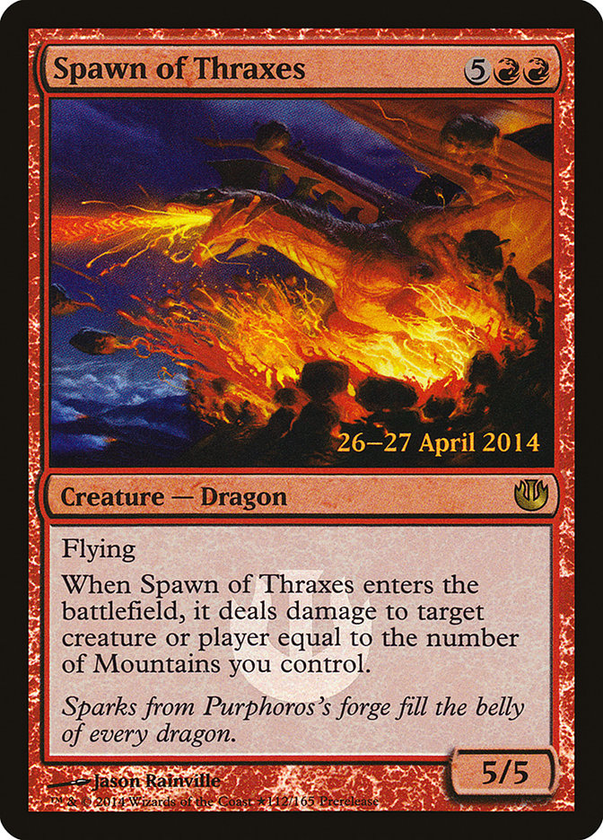 Spawn of Thraxes [Journey into Nyx Promos] | Card Citadel