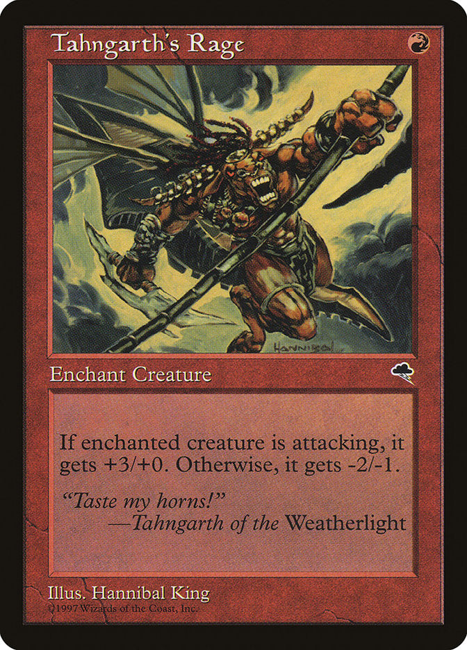 Tahngarth's Rage [Tempest] | Card Citadel