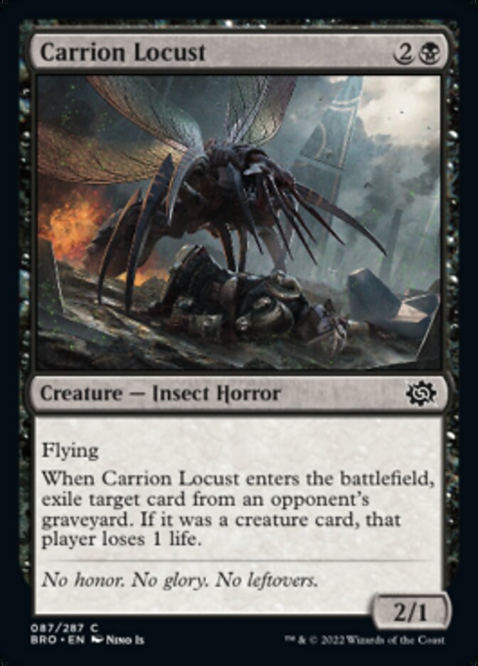 Carrion Locust [The Brothers' War] | Card Citadel