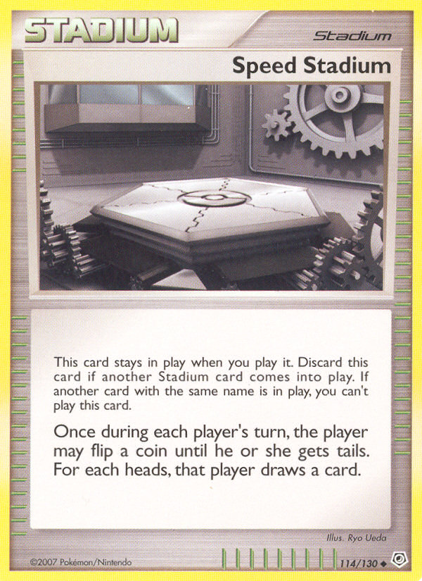 Speed Stadium (114/130) [Diamond & Pearl: Base Set] | Card Citadel