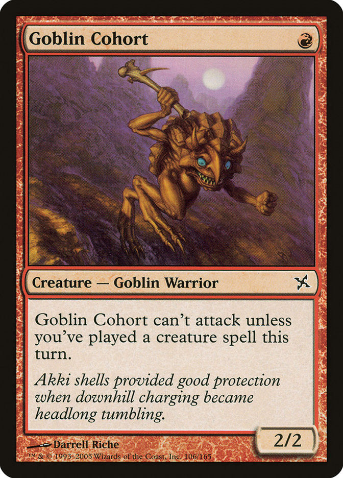 Goblin Cohort [Betrayers of Kamigawa] | Card Citadel