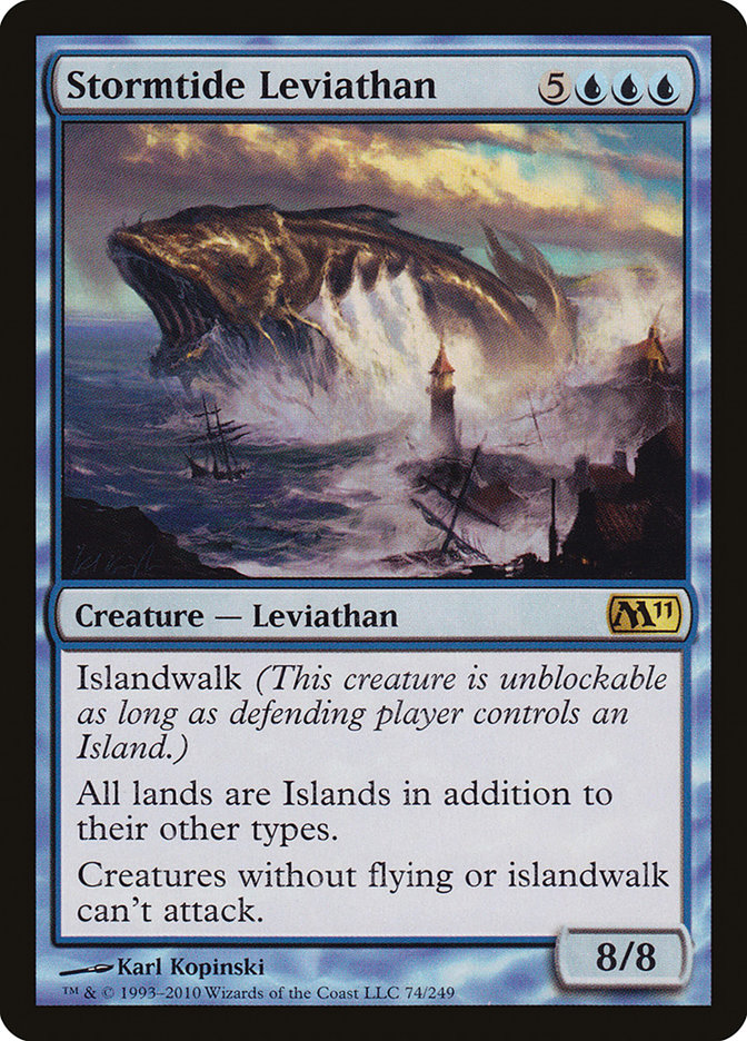 Stormtide Leviathan [Magic 2011] | Card Citadel