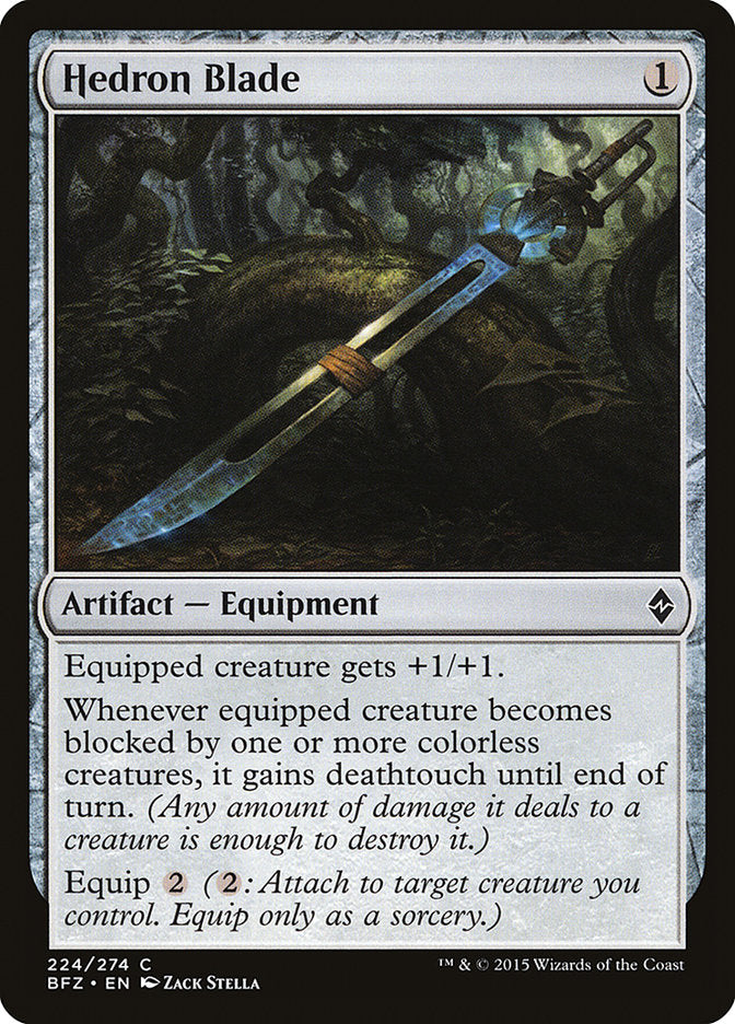 Hedron Blade [Battle for Zendikar] | Card Citadel