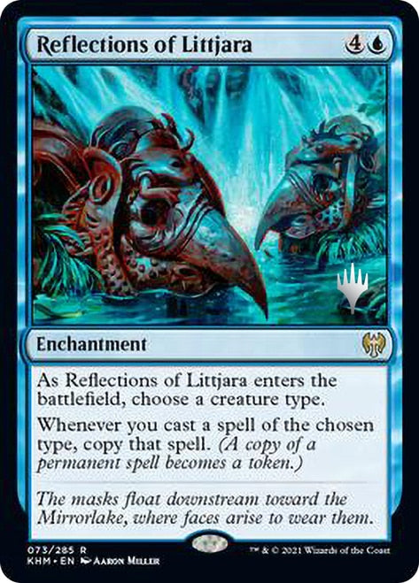 Reflections of Littjara [Kaldheim Promo Pack] | Card Citadel