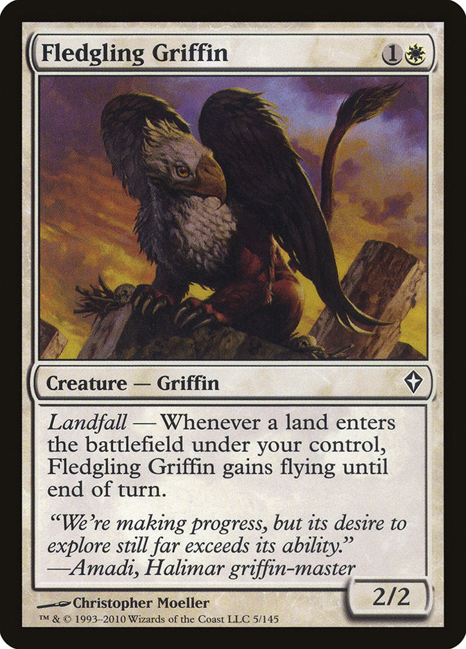 Fledgling Griffin [Worldwake] | Card Citadel