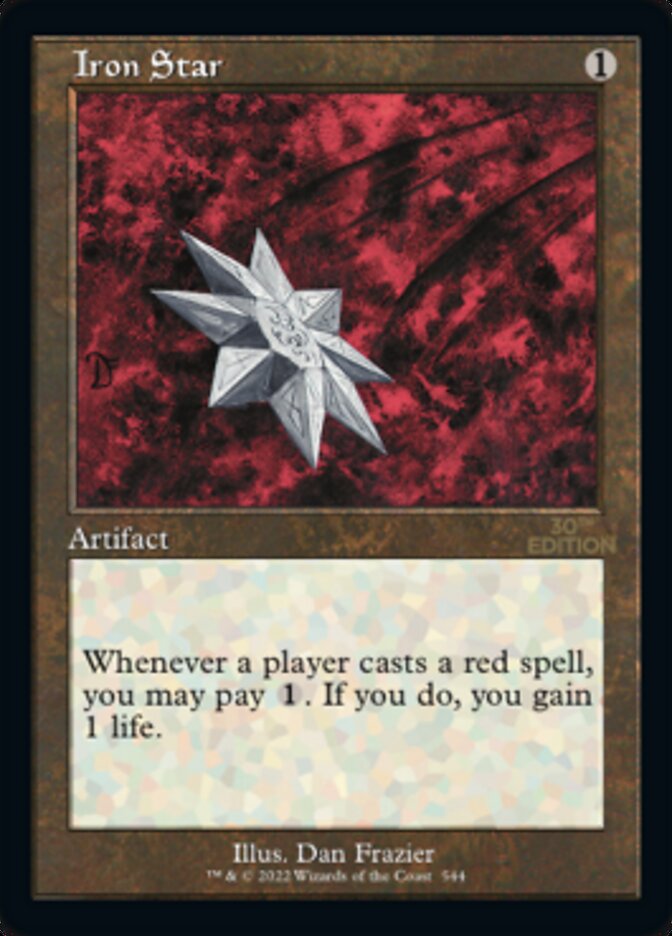 Iron Star (Retro) [30th Anniversary Edition] | Card Citadel