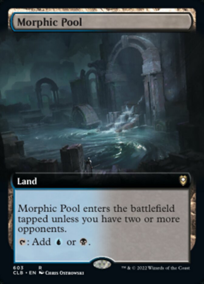 Morphic Pool (Extended Art) [Commander Legends: Battle for Baldur's Gate] | Card Citadel
